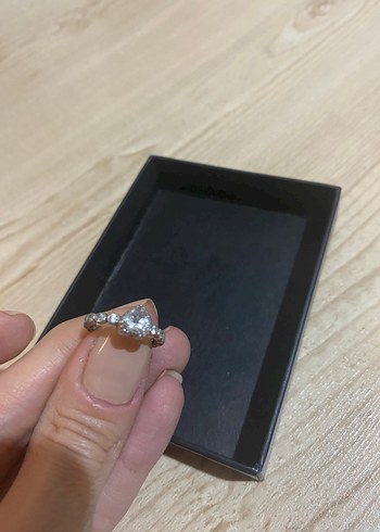 Kalpli Minimalist 925 ayar gümüş Yüzük - Görsel 2