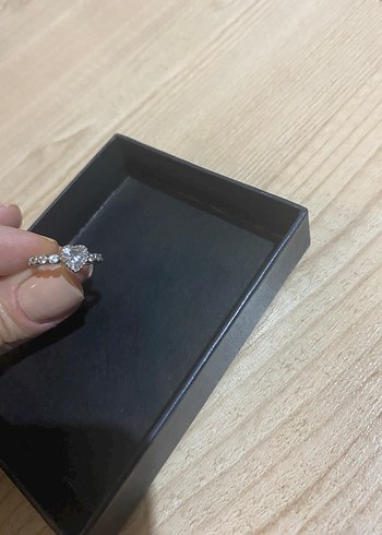 Kalpli Minimalist 925 ayar gümüş Yüzük - Görsel 4