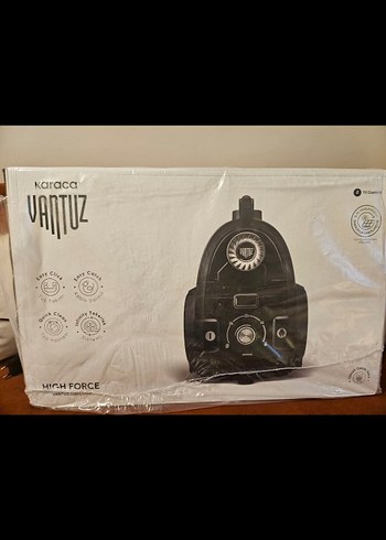 Karaca Vantuz f2 LED ışıklı Siyah ve Gri Elektrikli Süpürge - Görsel 5