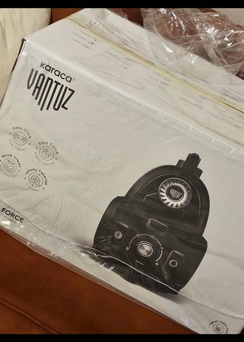 Karaca Vantuz f2 LED ışıklı Siyah ve Gri Elektrikli Süpürge - Görsel 3