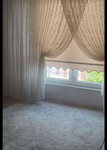 Modern Klasik Beyaz Fon Perde 380x250 - Görsel 2