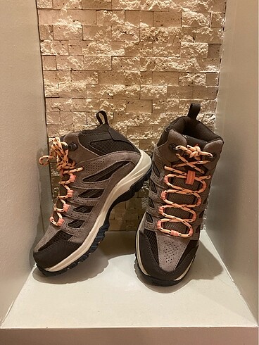 36 Beden kahverengi Renk Columbia waterproof bot