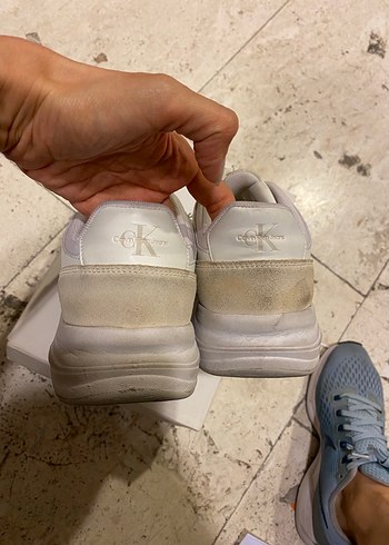 Beyaz Kadın Spor Ayakkabı - Görsel 4