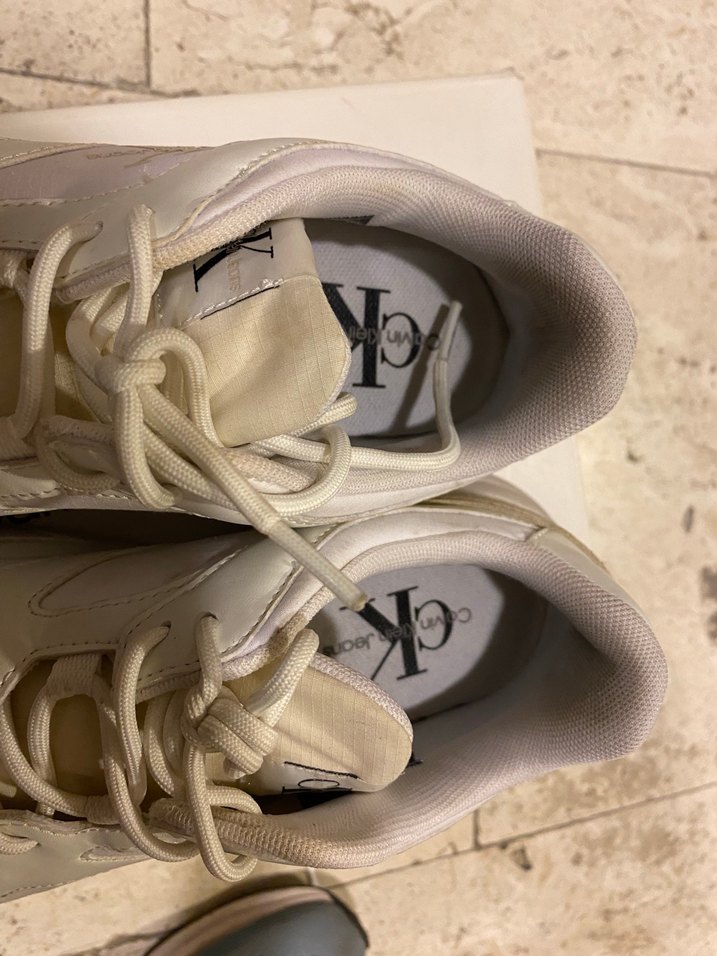 Beyaz Kadın Spor Ayakkabı - Görsel 5