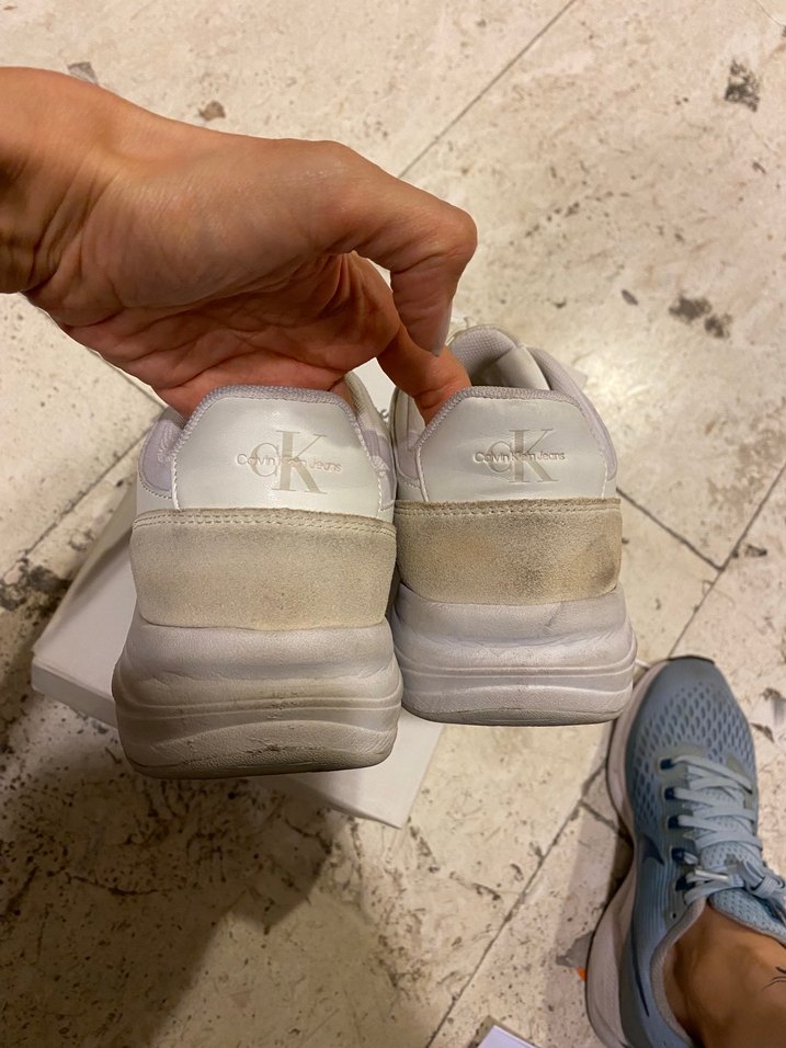 Beyaz Kadın Spor Ayakkabı - Görsel 4