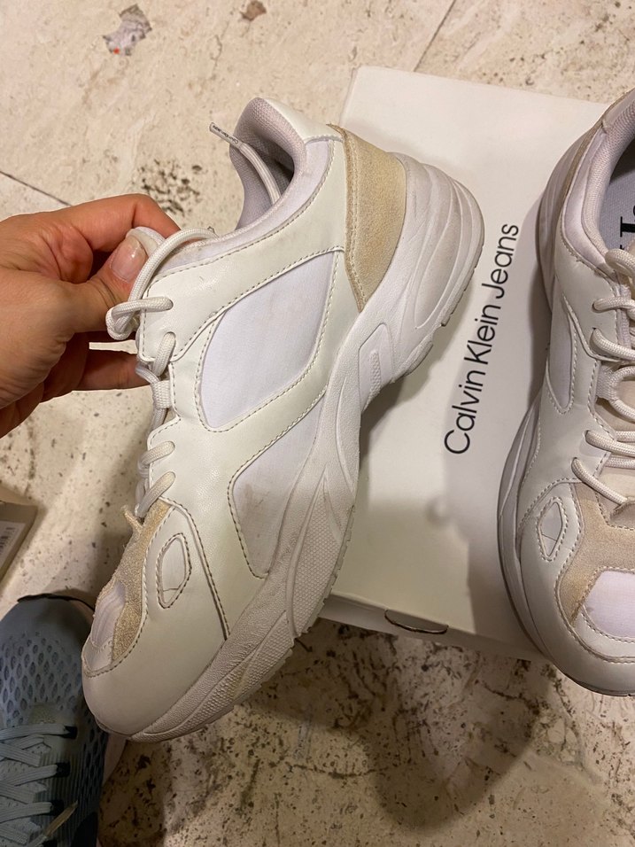 Beyaz Kadın Spor Ayakkabı - Görsel 2