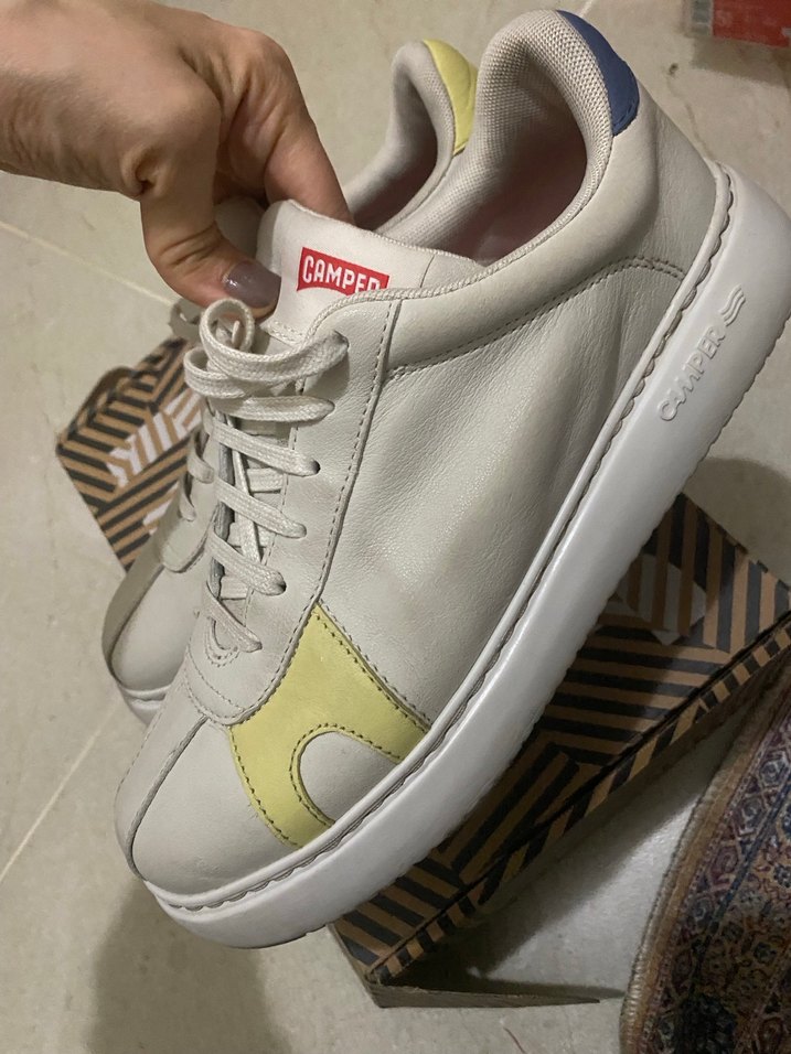 Camper Beyaz kadın Spor Ayakkabı - Görsel 3