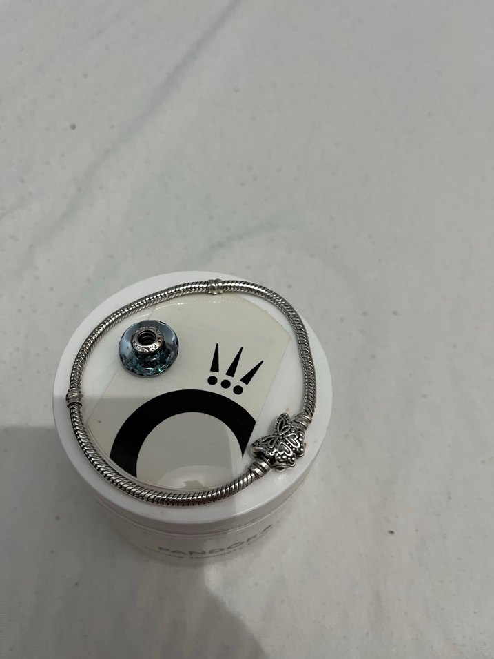 Gri Zincir Detaylı Kadın Bileklik - Görsel 2