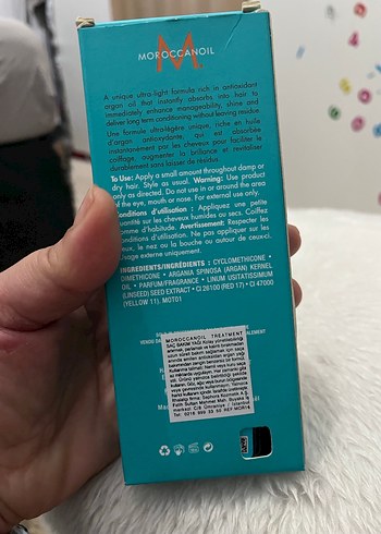 Moroccanoil Light Saç Bakım Yağı 100 ml - Görsel 3