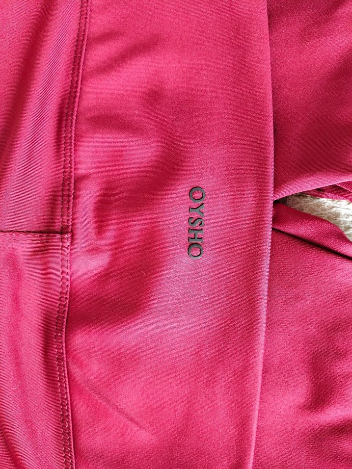 Oysho Kadın Kırmızı Spor Tayt - Görsel 2