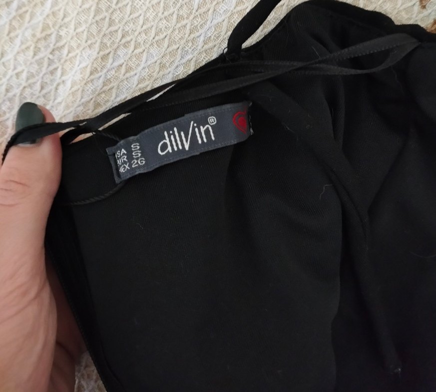 Dilvin Drapeli Askılı Şortlu Elbise - Görsel 3