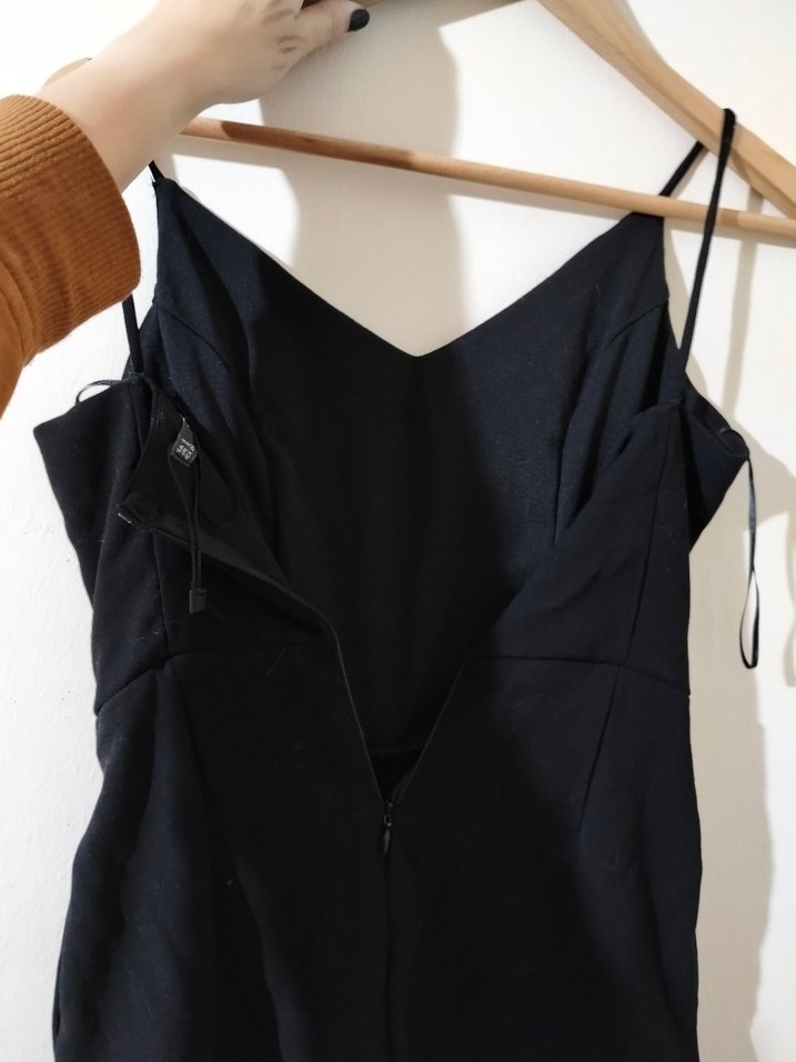 Dilvin Drapeli Askılı Şortlu Elbise - Görsel 2