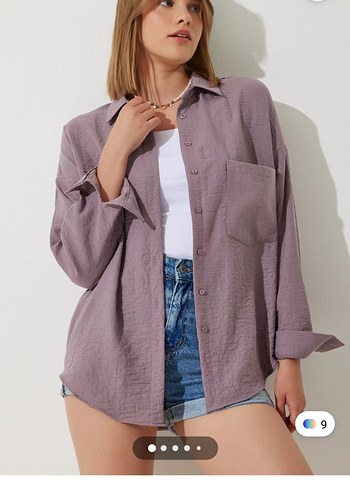 Uzun Kollu Pastel Rahat 2 Adet Gömlek - Görsel 2