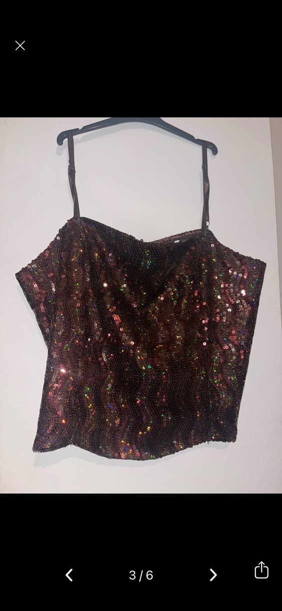 Kahverengi Desenli Drapeli Büstiyer - Görsel 2