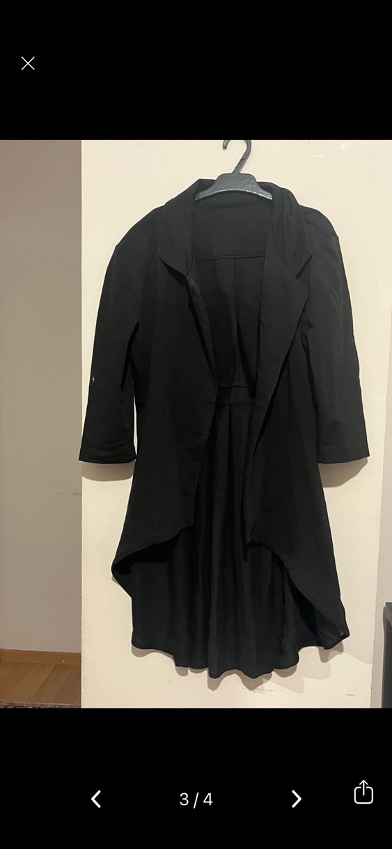 Siyah Blazer Ceket - Görsel 2