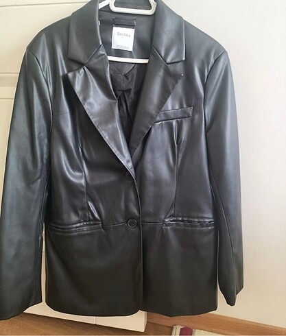 Bershka Blazer deri ceket