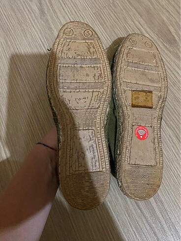 38 Beden haki Renk Mudo espadril