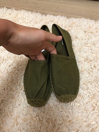 38 Beden haki Renk Mudo espadril