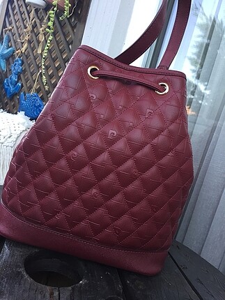 Pierre Cardin Pierre cardin bordo çanta