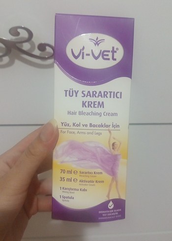  Beden Renk Vi-Vet Tüy Sarartıcı Krem 70 ml