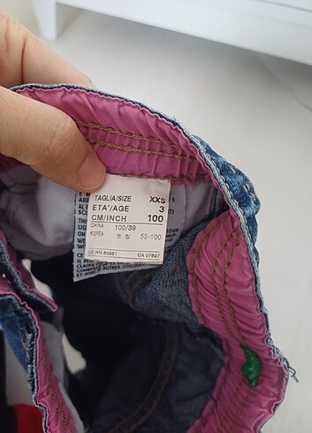 4 Yaş Beden mavi Renk Marka şort
