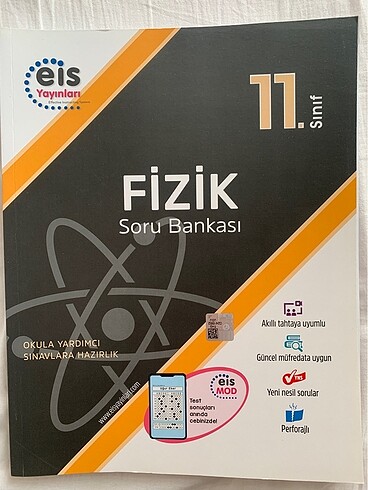  EİS YAYINLARI 11. Sınıf FİZİK KİMYA BİYOLOJİ TEST KİTAPLARI