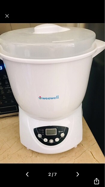 Weewell buharlı sterilizatör