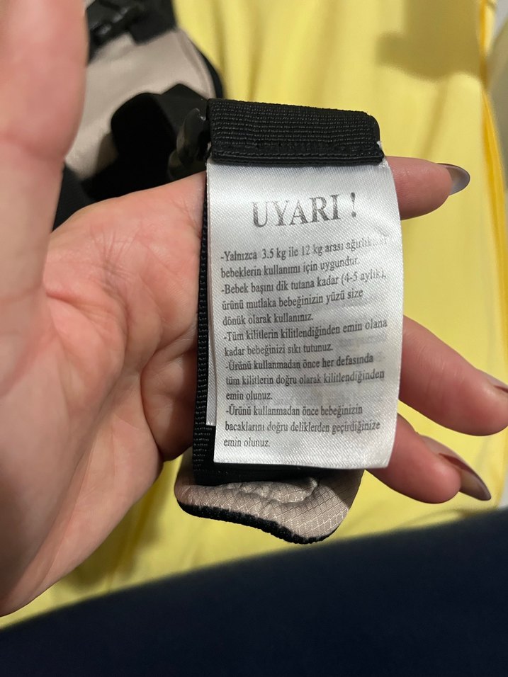 Bej Bebek Taşıyıcı Kanguru - Görsel 4