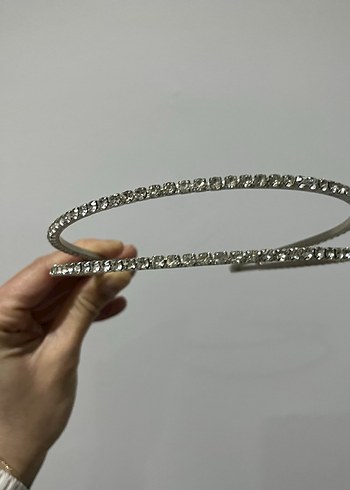 Taşlı kadın saç tacı - Görsel 5