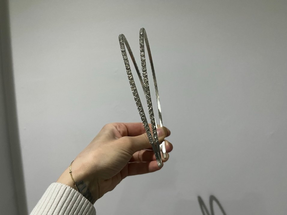 Taşlı kadın saç tacı - Görsel 3