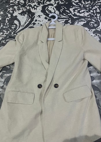 LCW Casual kadın Bej Ceket - Görsel 3