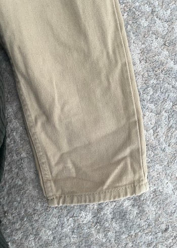 Bej bilek boy pantolon - Görsel 3
