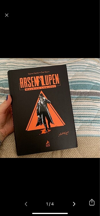 arsen lupen ciltli basım