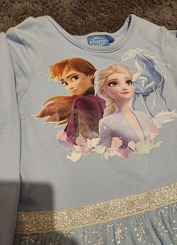 Frozen Elsa frozen kız çocuk elbise 