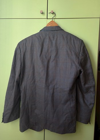 Vintage Gri Blazer Ceket - Görsel 5