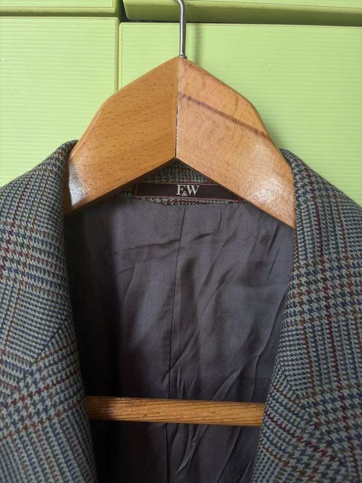 Vintage Gri Blazer Ceket - Görsel 2