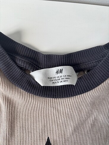 H&M H&M tişört xs/s uyumlu