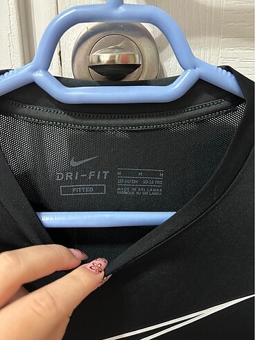 10 Yaş Beden Erkek Çocuk Orijinal Nike Siyah Drı-Fıt