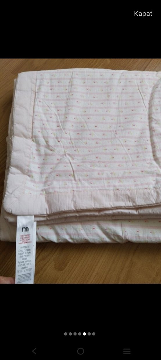 Beyaz İşlemeli Çocuk Uyku Seti - Görsel 5