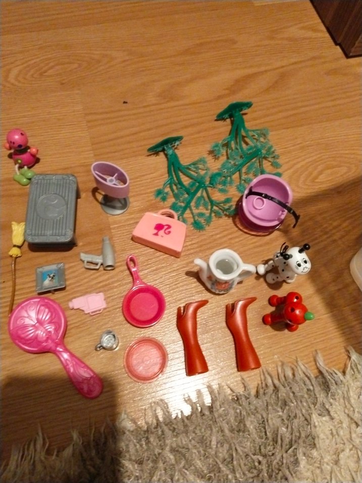 Pastel Pembe Mini Oyuncak Seti - Görsel 3