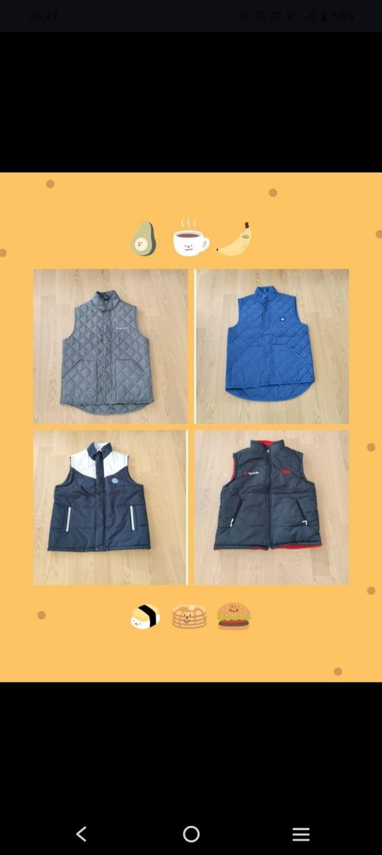 Gri Erkek Düğmeli Kolsuz Yelek s m beden uyumlu mavisi ve grisi - Görsel 2