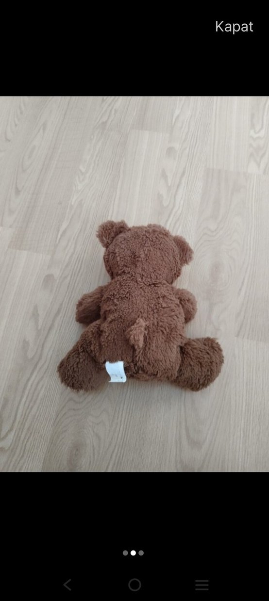 Kahverengi Peluş Ayıcık Oyuncak - Görsel 2