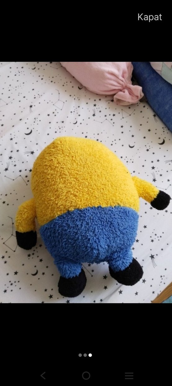 Sarı Minyon Peluş Oyuncak - Görsel 2