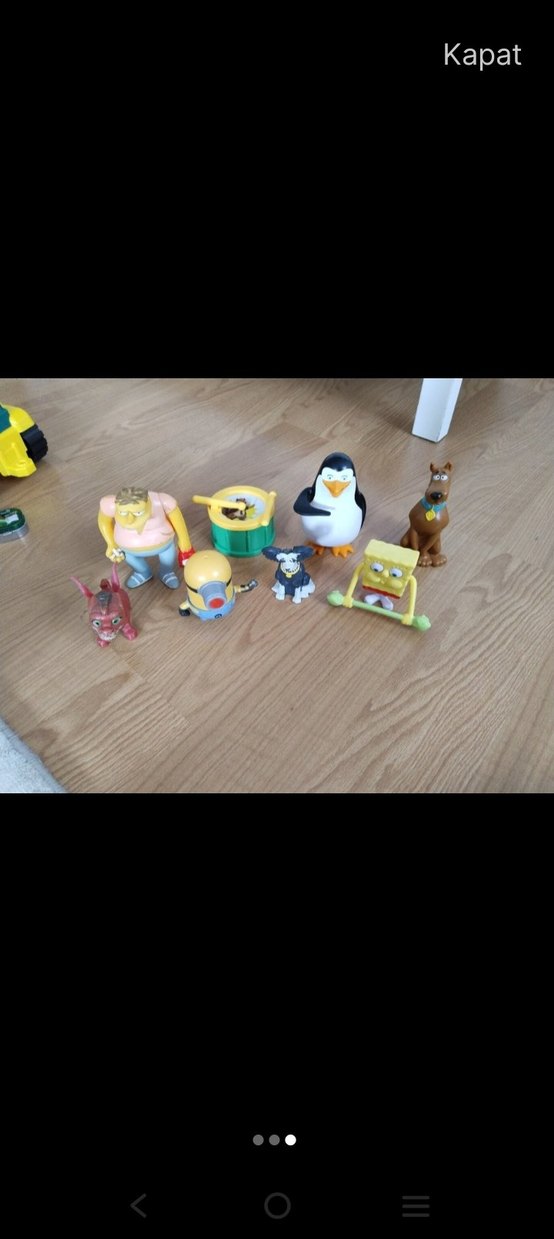 Renkli Sarı Aksiyon Figürleri Seti - Görsel 2