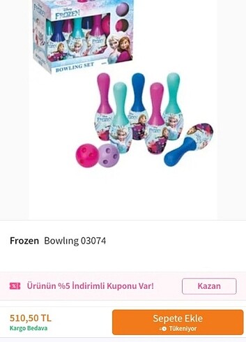 Frozen oyuncak borlink takımı