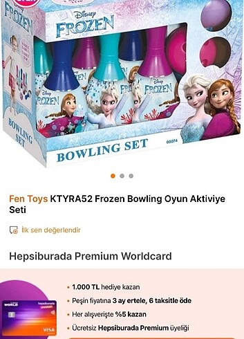 Frozen oyuncak borlink takımı