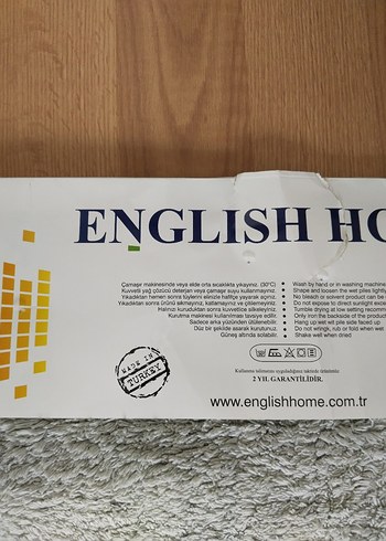 English Home Gri Düz ENGLISHHOME Banyo Paspası