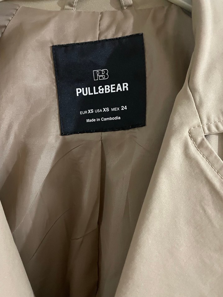 Pull bear kadın trençkot - Görsel 4