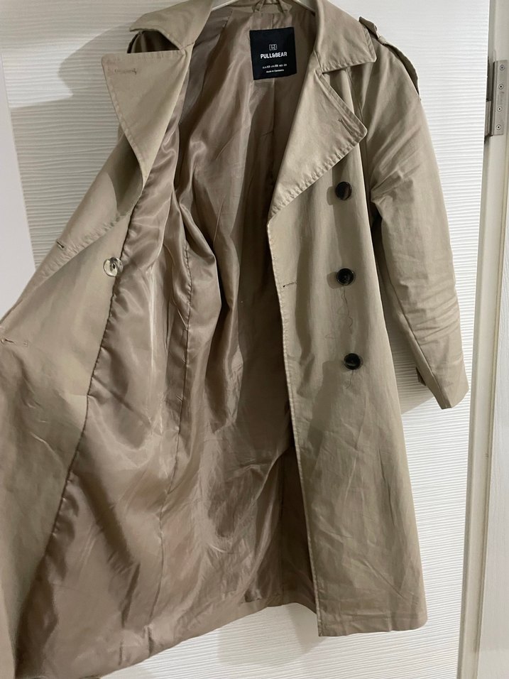Pull bear kadın trençkot - Görsel 3