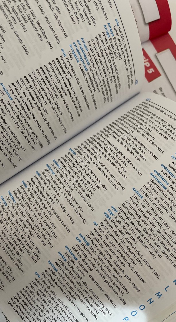 DaF Sözlük Almanca-Türkçe Öğrenme Kitabı - Görsel 4